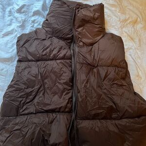 Amazon Women's Brown Puffer Vest